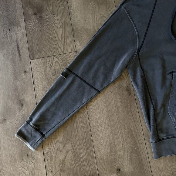 Nike Sportswear Club French Terry Pullover Gray Medium Hoodie Sweatsuit - Picture 2 of 16